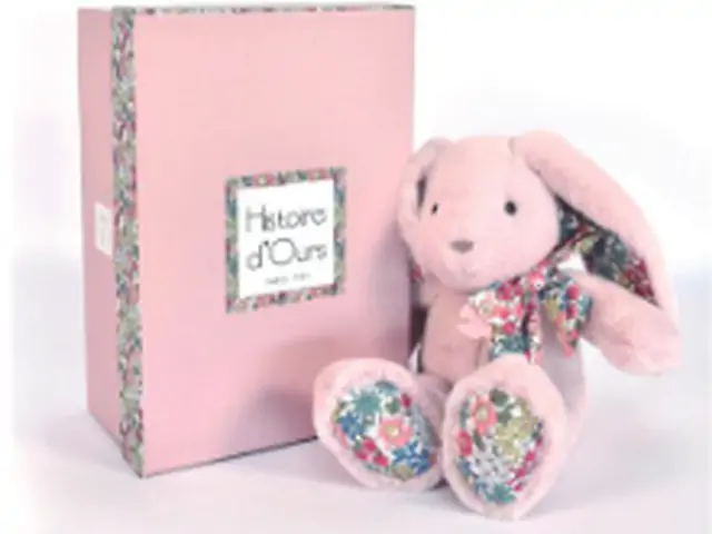 Мягкая игрушка HO3121 Copain Calin-Lapin Rose tendre -25cm