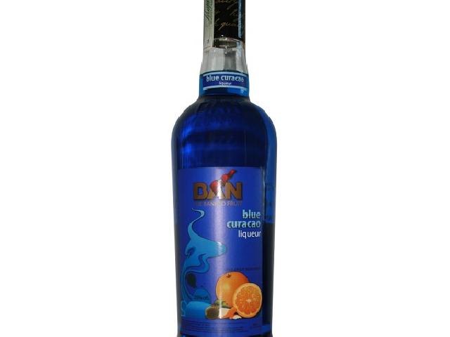 Ликер Бан Блю Кюрасао (Ban Blue Curacao) 25%, 0,75