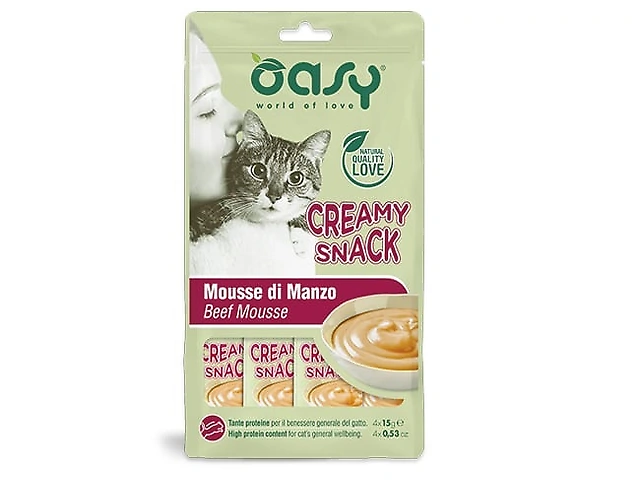 OASY CAT Сreamy Яловичина (4X15)