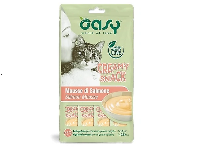 OASY CAT Сreamy Лосось (4X15)