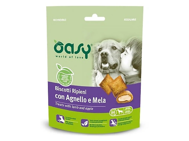 OASY DOG TREATS Ягня та яблуко