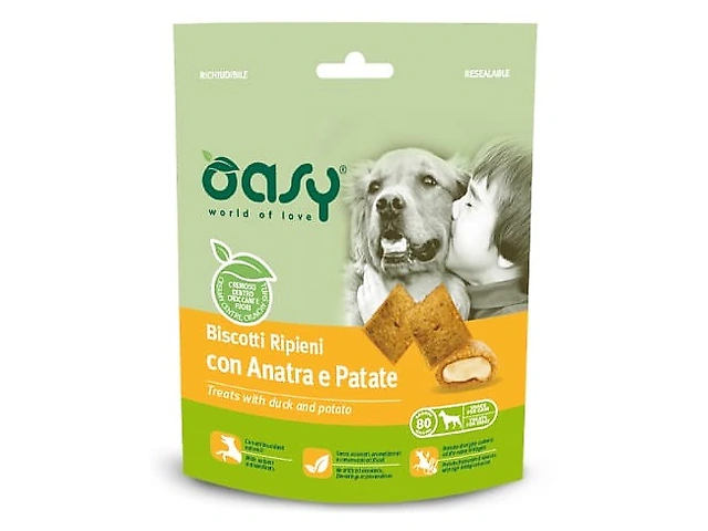 OASY DOG TREATS Качка та картопля