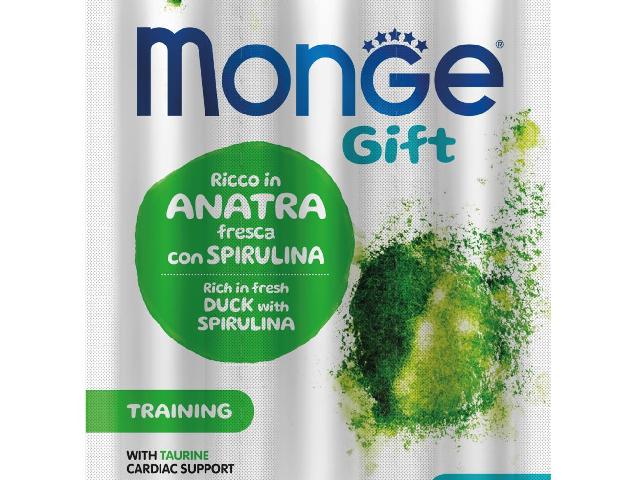Monge Gift Dog Training качка зі спіруліною