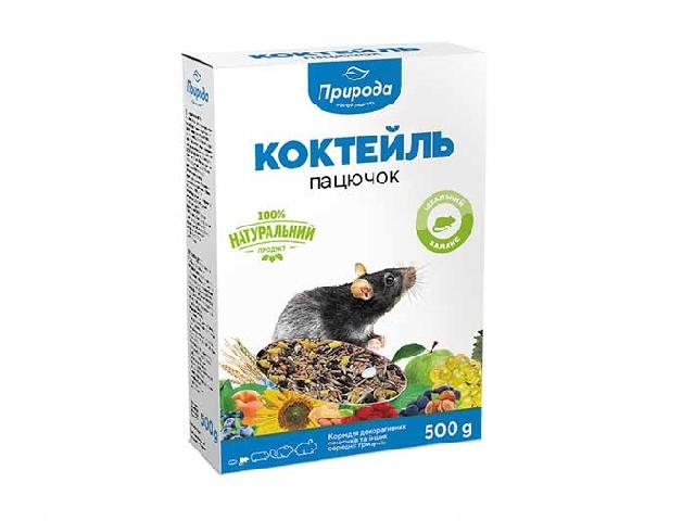 Coctail Rat, корм Коктейль для щурів, 0,5kg