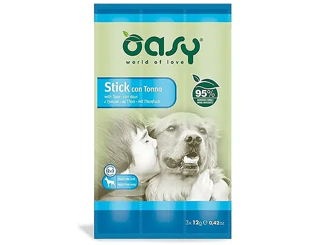 OASY DOG Stick Тунець (3x12 )