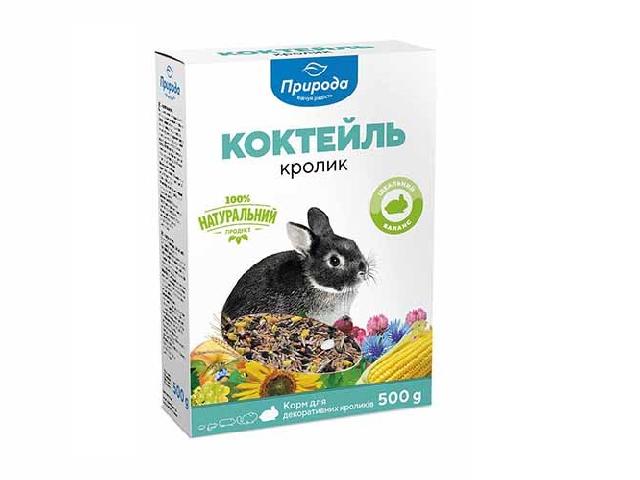Coctail Rabbit, корм Коктейль для кроликів, 0,5kg