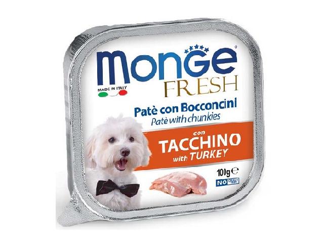 MONGE DOG WET Fresh Turkey паштет, індичка 100гр