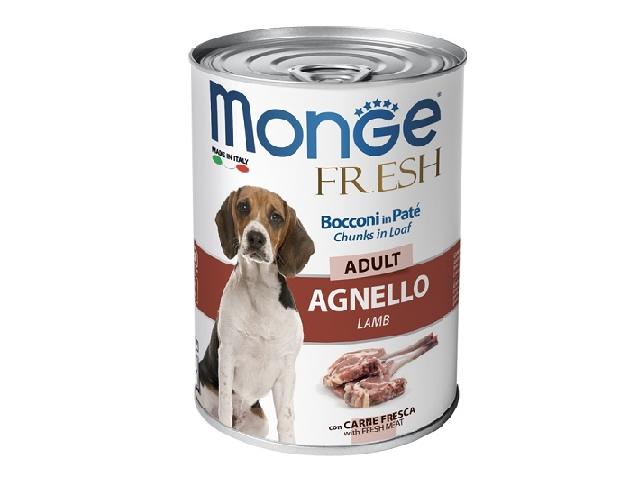 MONGE DOG WET Fresh Lamb ягня, паштет 400гр