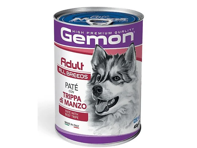 GEMON DOG WET Adult Beef Tripe паштет, яловичий рубець 400гр