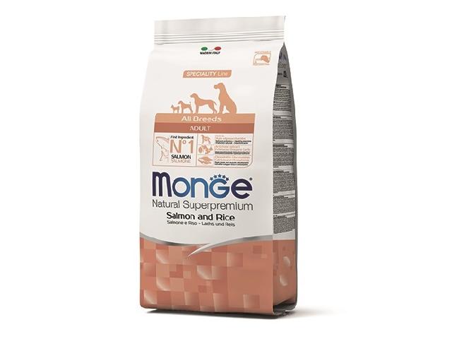 Monge DOG All breeds Adult Salmon лосось, для собак усіх порід