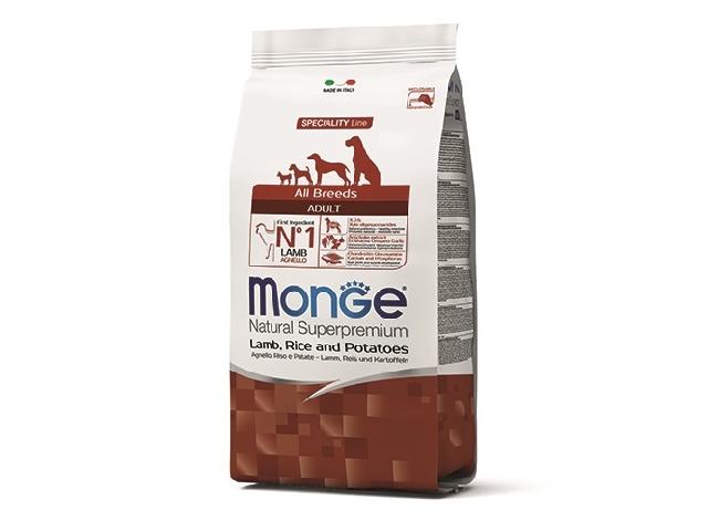 Monge DOG All breeds Adult Lamb ягня, для собак усіх порід