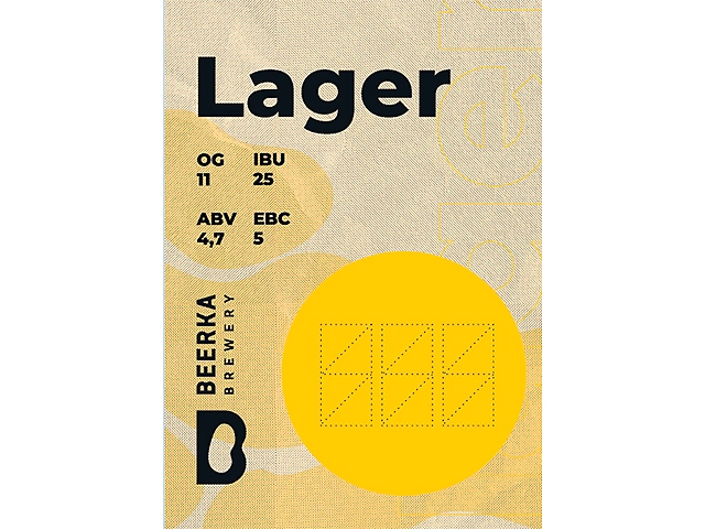 Пиво Beerka Lager ( Світле Н/Ф)