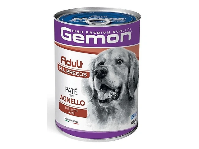 GEMON DOG WET Adult Lamb паштет с ягненком 400гр