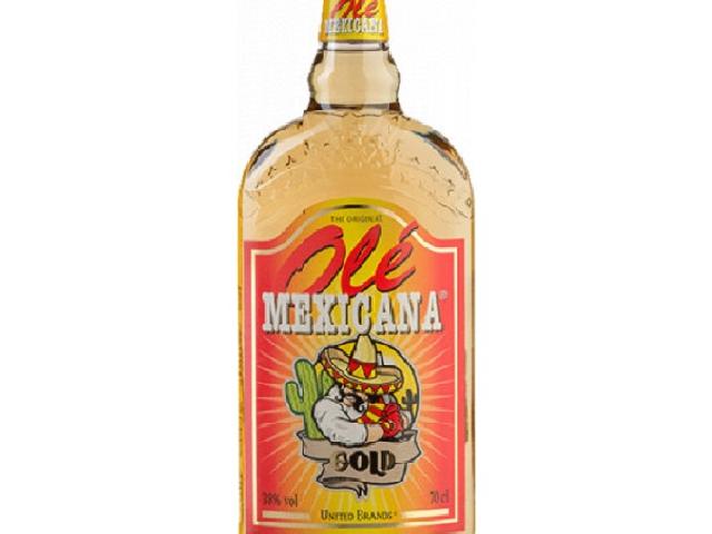 Текіла Ole Mexicana Gold 38%, 0,7