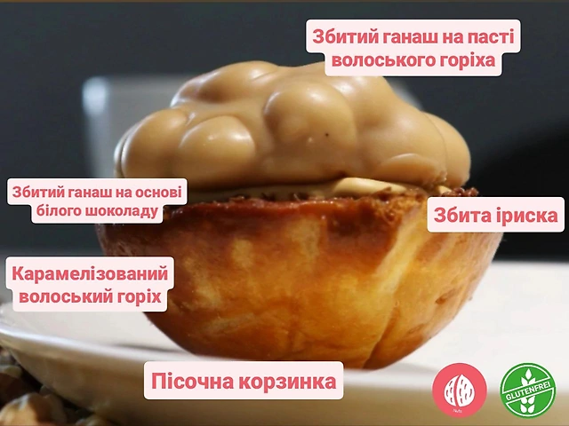 Тарт волоський горіх