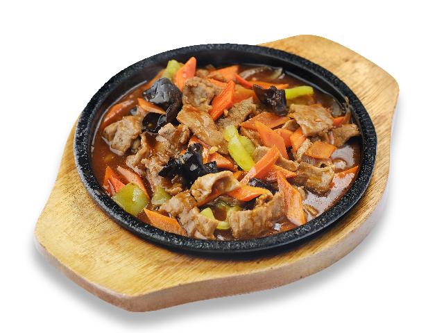 Яловичина на розпеченому підносі