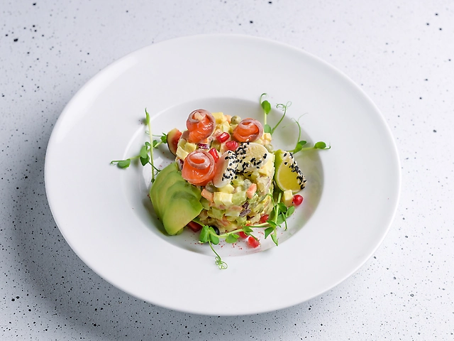 Олів'є з лососем