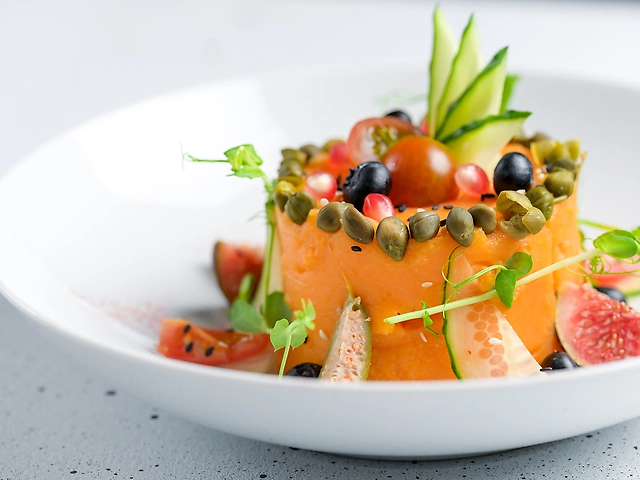 Батат пюре від шефа з каперсами