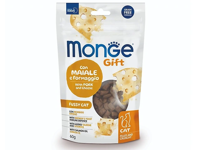 MONGEGIFTC FILL FUSSY свинина і сир ласощi для котів
