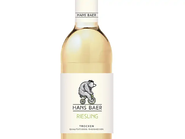 Вино Hans Baer Riesling Trock біле сухе 12% 0.25л