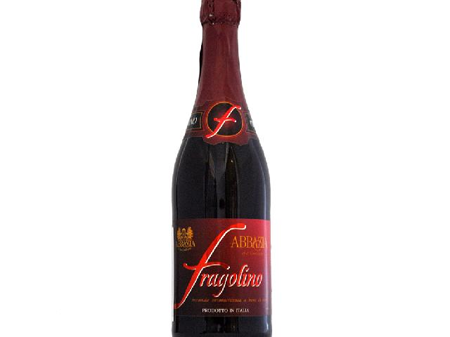 Фраголіно Abbazia Fragolino червоне солодке  0,75 7,5%