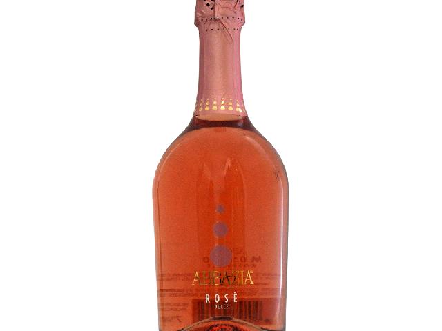 Вино ігристе Abbazia Moskato Dolce Atmosphere Rose розове слодке 0,75 7%