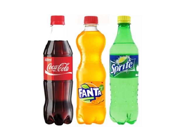 Cola, Fanta, Sprite