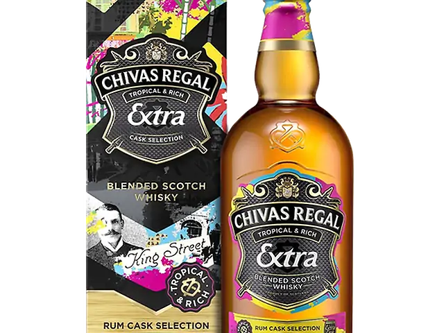 Віскі Chivas Regal Extra Rum Cask 40% 0.7л у п/уп