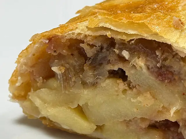 Apple strudel without sugra