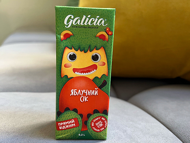 Сік дитячий яблуневий