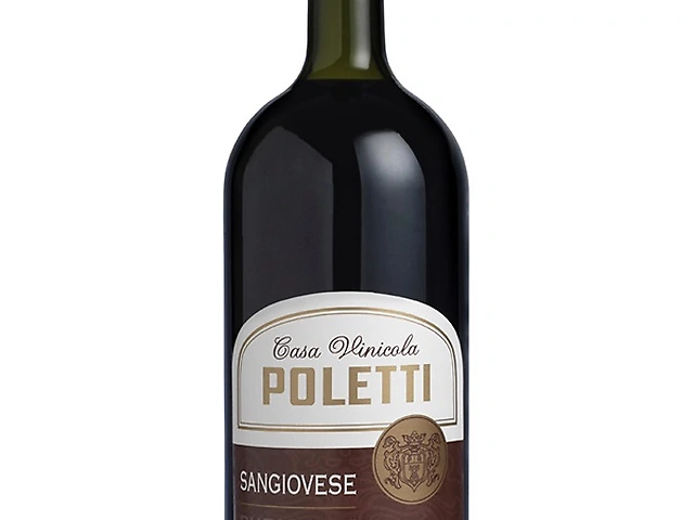 Вино Sangiovese Rubicone IGP Poletti черв сухе 11.5% 1.5 л