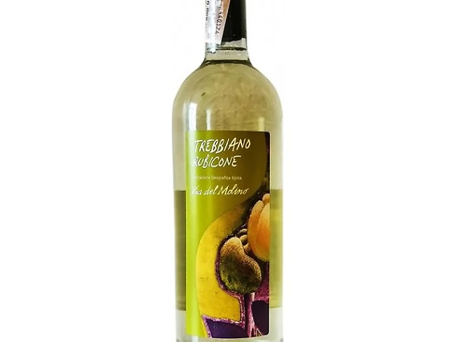 Вино Trebbiano IGP Via del Molino біле сухе 11.5% 0,75