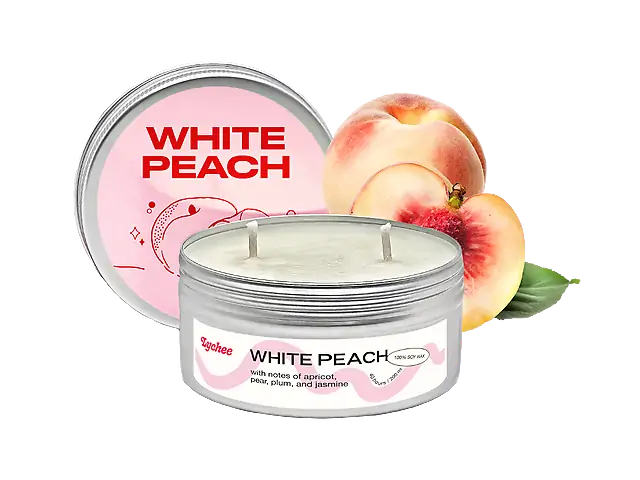 Соєва свічка White Peach