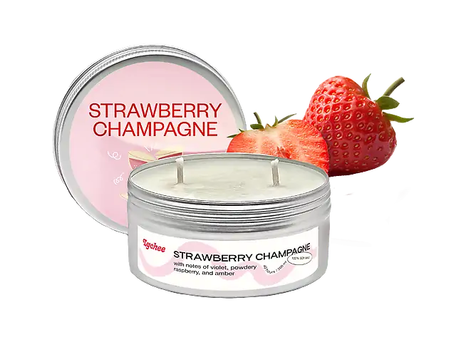 Cоєва свічка Strawberry Champagne