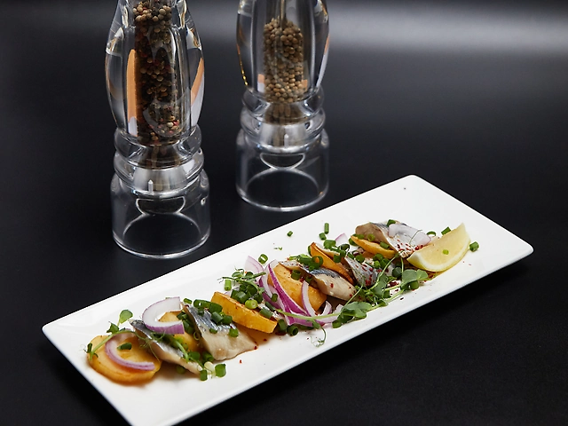 Сельдь с картофелем