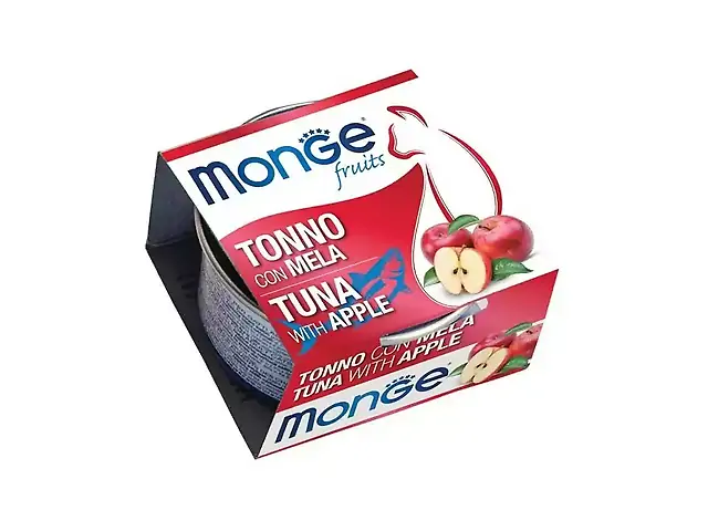 MONGE CAT WET Adult тунeць з яблуком 80гр