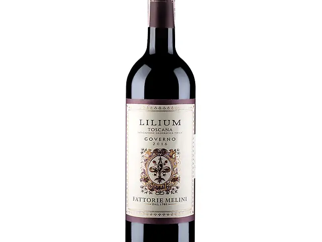 Вино Melini Lilium Toscana IGT Governo, 0,75л, красное сухое, Тоскана, Италия (арт.2002410)