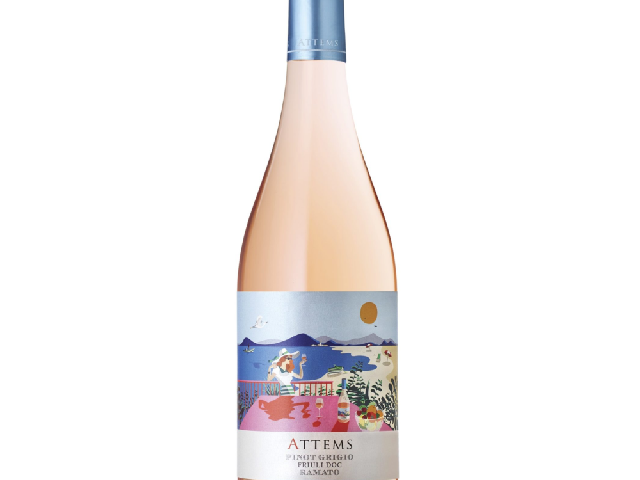 Attems Pinot Grigio Ramato 2019, розовое сухое, 0,75 л, Фриули-Венеция-Джулия, Италия (арт. 2042530)