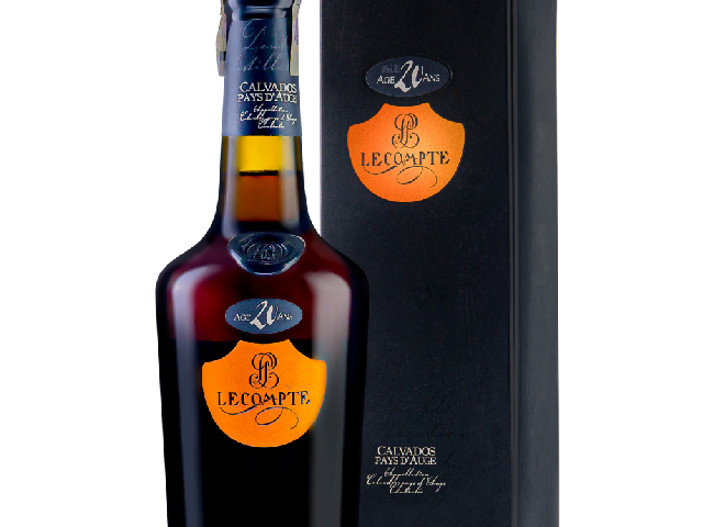 Кальвадос Calvados Lecompte Pays d&#39;Auge 20YO, 0,7л, Нормандия, Франция (арт.5636280)