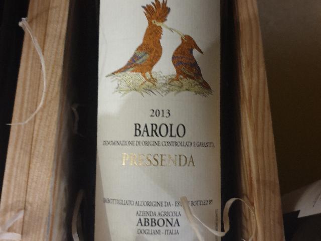 Abbona Barolo Pressenda 2013   /  Аббона Бароло Презенда кр.сух.(Артикул: 2232133)