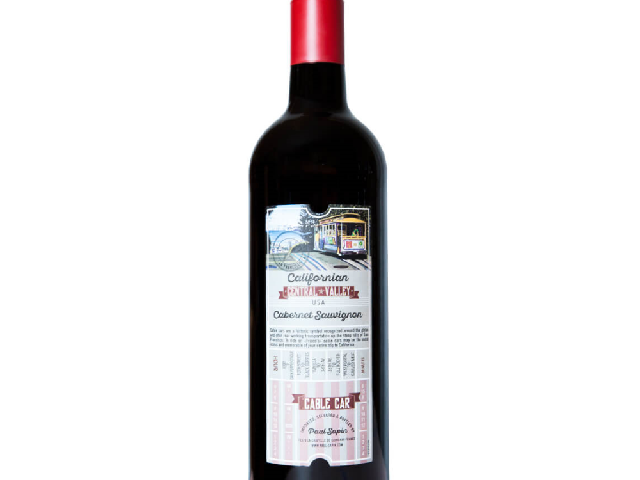 Cable Car Cabernet Sauvignon, красное сухое, 0,75 л, Калифорния, США