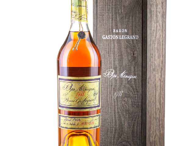 Арманьяк Bas Armagnac Baron Gaston Legrand 1988, 0,7 л, Гасконь, Франция (арт.5515881)