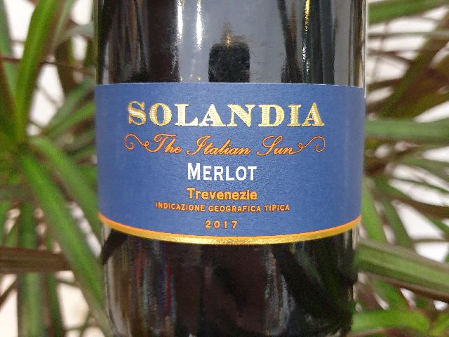 Solandia Merlot Trevenezie IGT  /   Соландия Мерло Тревенецие  кр.сух