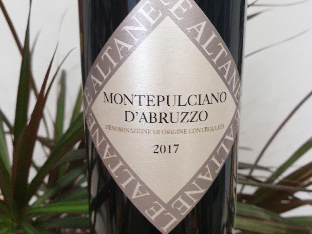 Le Altane Montepulciano d&#39;Abruzzo DOC   /   Ле Альтане Монтепульчано д&#39;Абруццо кр.сух.