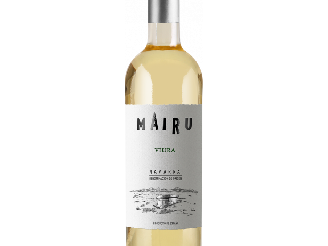 Вино Mairu Viura біле сухе,12,5%.0,75