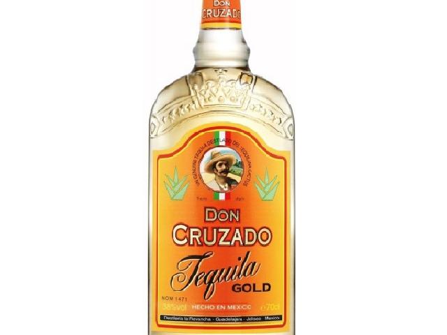 Текила Don Cruzado Gold 38%, 0,7