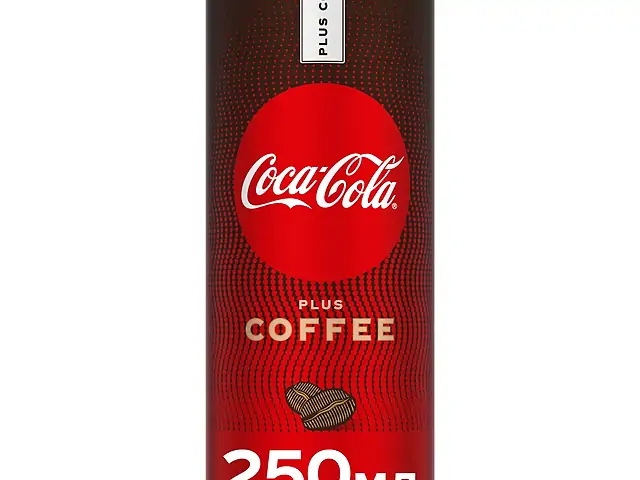 Напій газований Coca-Cola Plus Coffee з екстрактом кави 250 мл
