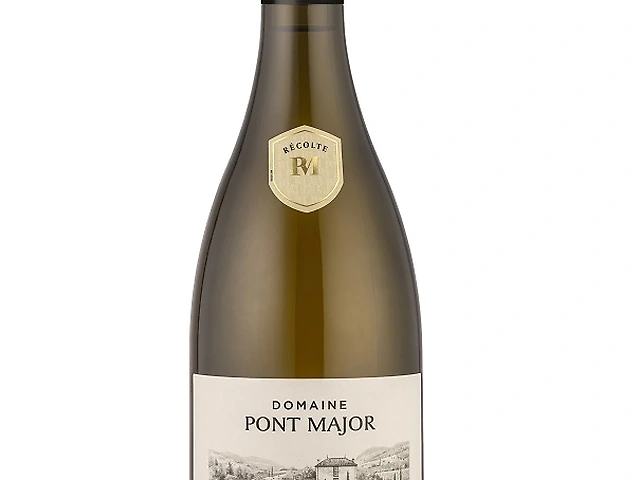 Вино Limoux Domaine Pont Major Chardonnay Fut De Chene AOP біле сухе 13,5% 0.75л