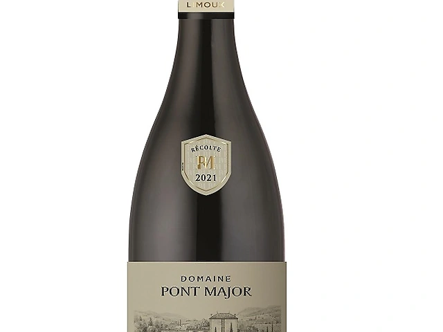 Вино Limoux Domaine Pont Major Fut De Chene AOP черв. сухе 13,5% 0.75л