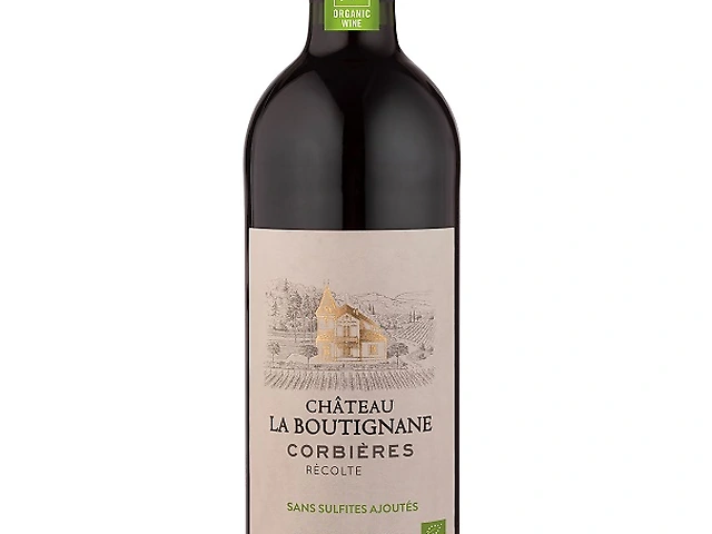 Вино Chateau La Boutignane Sans Sulfites Corbieres черв. сухе 14% 0.75л